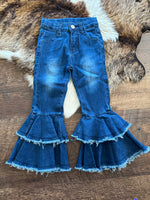 Girls Double Bell Jeans