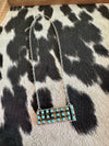 Turquoise Bubble Bar Necklace