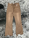 Vervet Crop Jeans - Brown