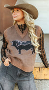 Vintage Angus Highway Sweater Vest