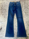 Risen Low Rise Flare Jeans