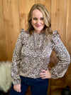 Cheetah Girl Top - Taupe