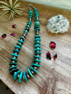 26 inch - NFR collection - sterling silver and turquoise