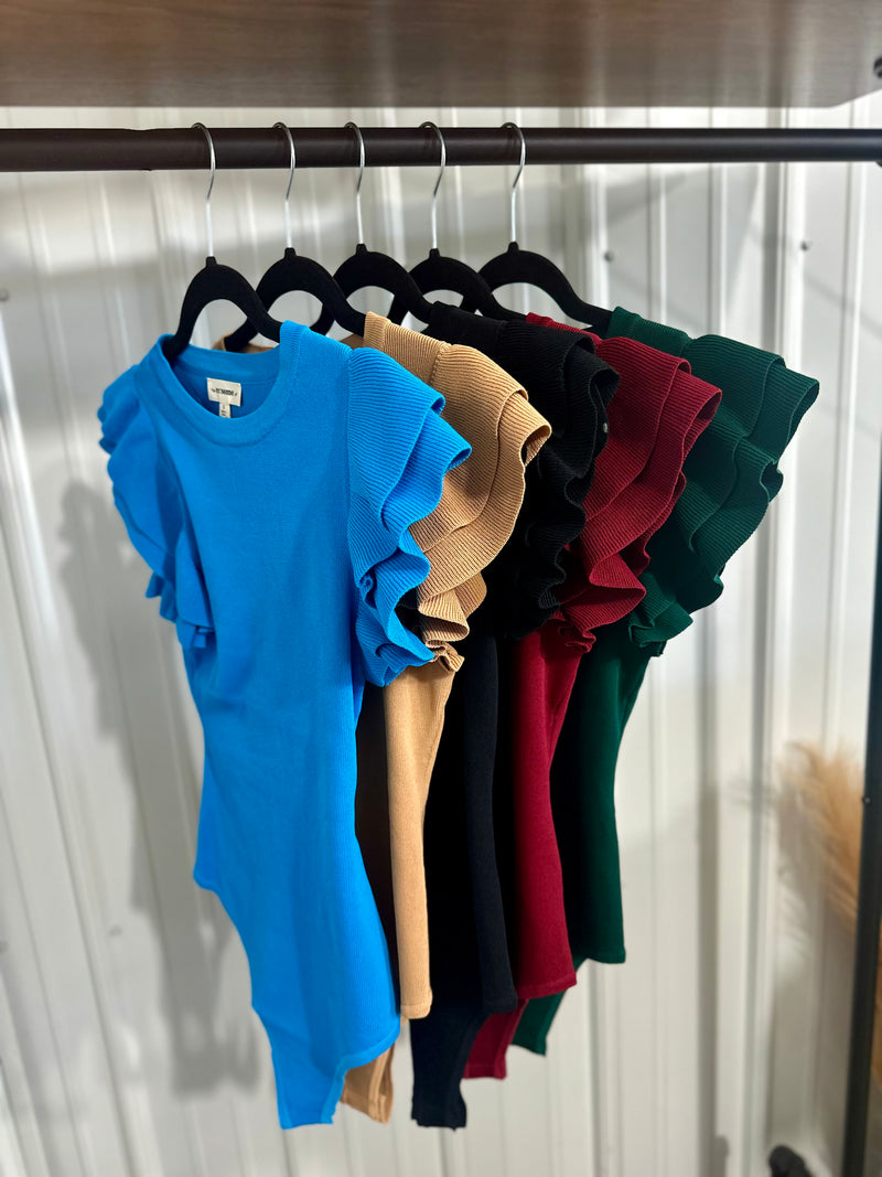 Flutter Sleeve Bodysuits