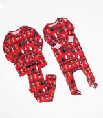 Christmas Cow Bamboo PJ’s