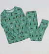 Christmas Green Tractors Bamboo PJ’s