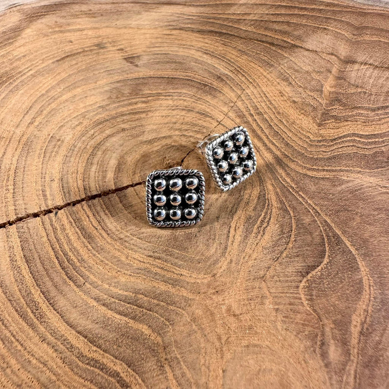 Dice Stud Earrings