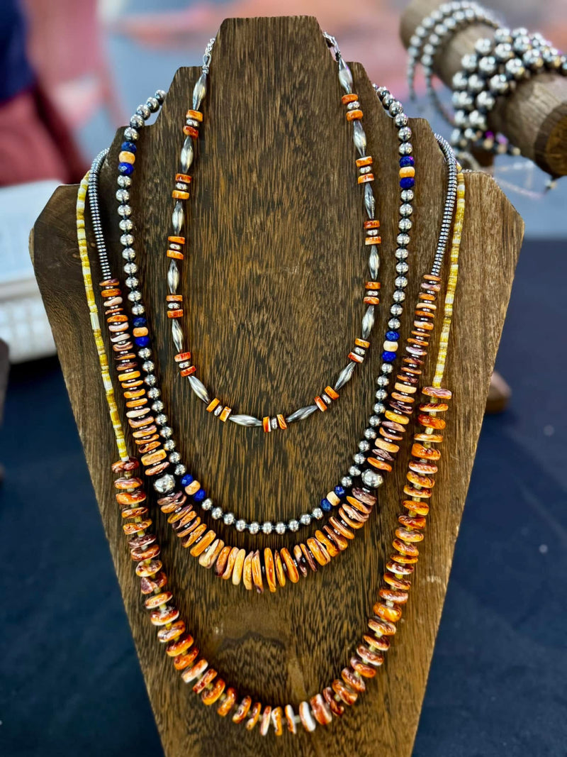Spiny, Lapis & Pearls