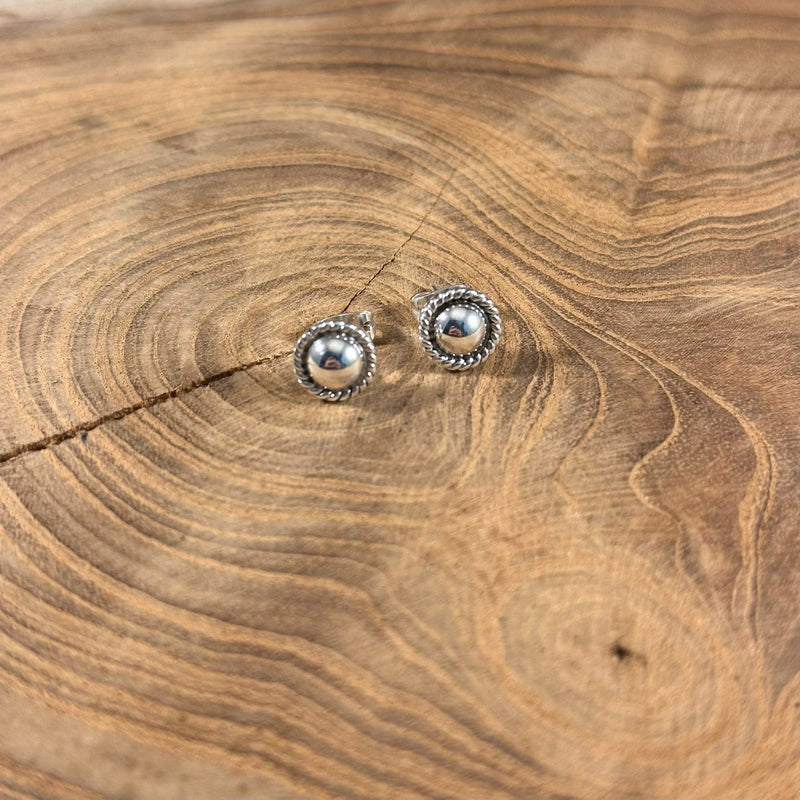 Dainty Sterling Stud Earrings