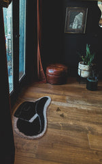 Moody Cowboy Hat Rug