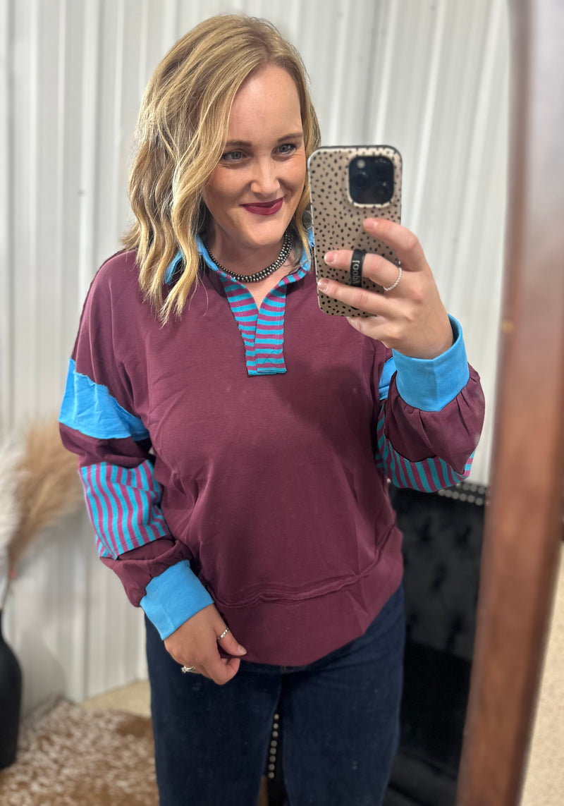 Wine Mix & Match Top