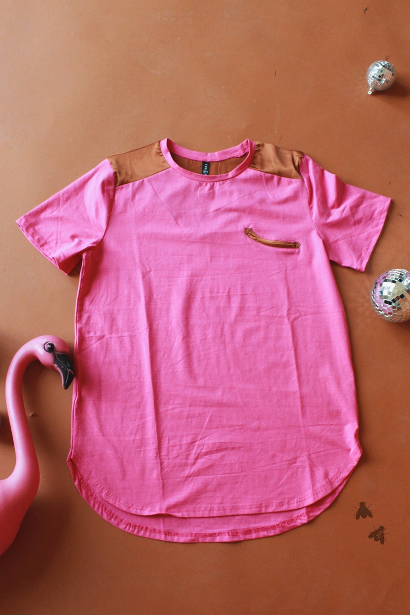 Butter Soft 2Fly Tee - Pink
