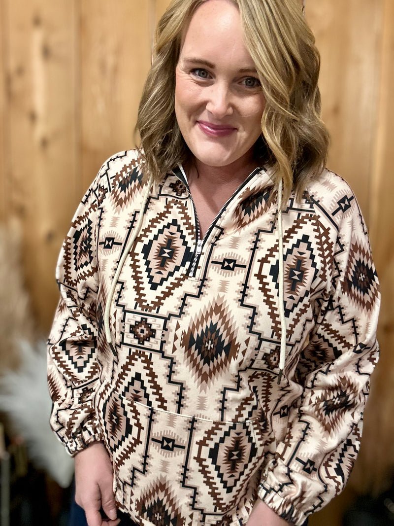 Desert Sands Hooded Pullover