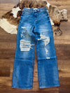 Vervet Distressed Trouser Jeans