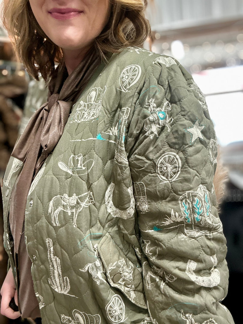 Out West Quilted Jakcet