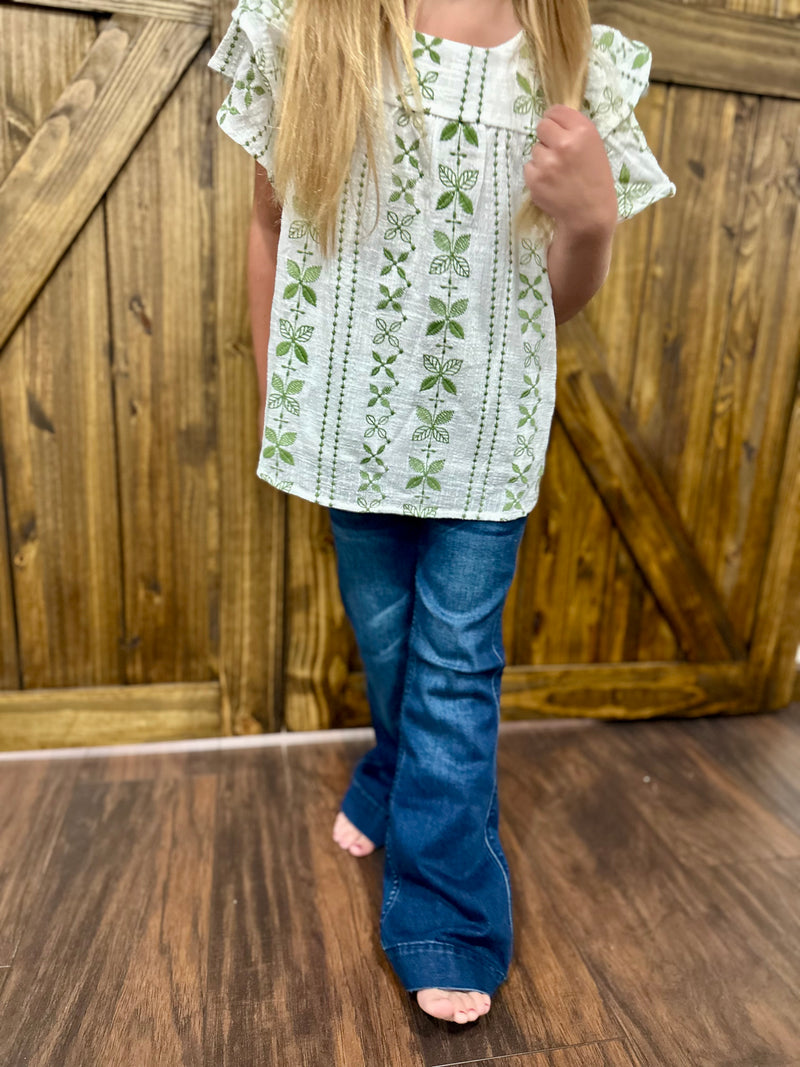 Girls Cowgirl Tuff Trouser Jeans