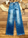 Risen Wide Leg Jeans