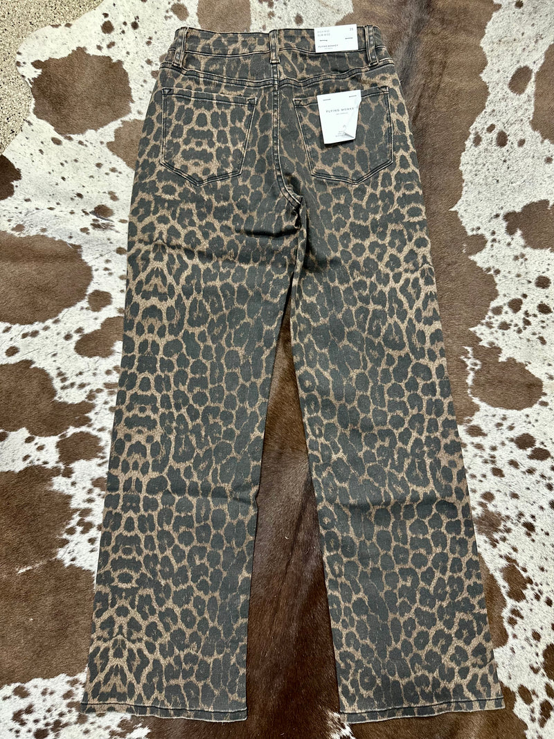 Flying Monkey Leopard Jeans