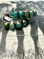 Mixed Turquoise Cuff Bracelet