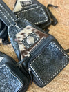 Leather Tooled Backpack - medium