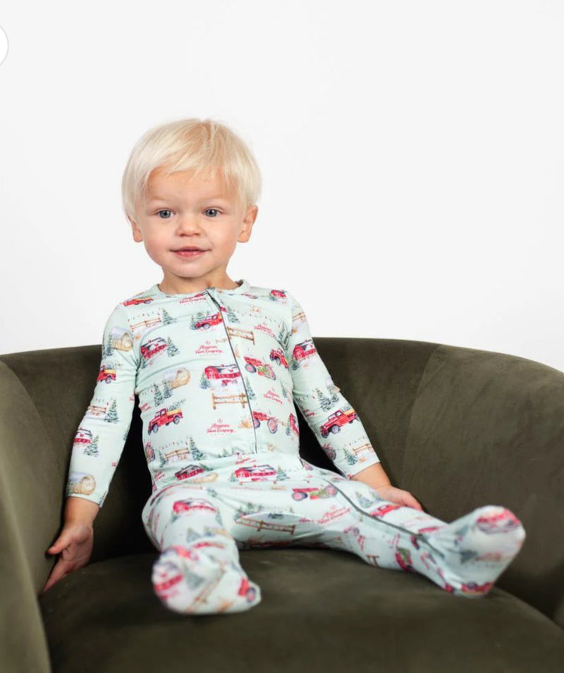 Christmas On The Farm Bamboo PJ’s