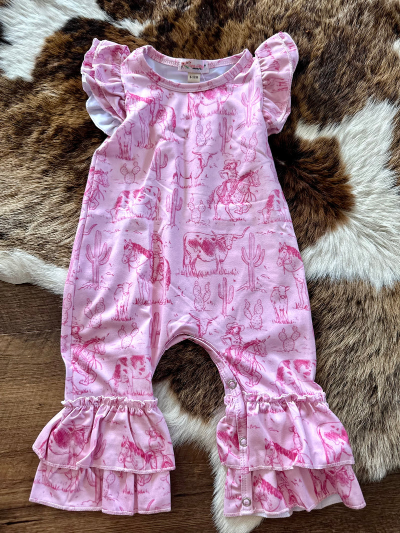 Pink Western Jumper