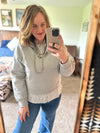 Kangaroo Pocket Sweatshirt - Grey
