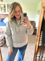 Kangaroo Pocket Sweatshirt - Grey