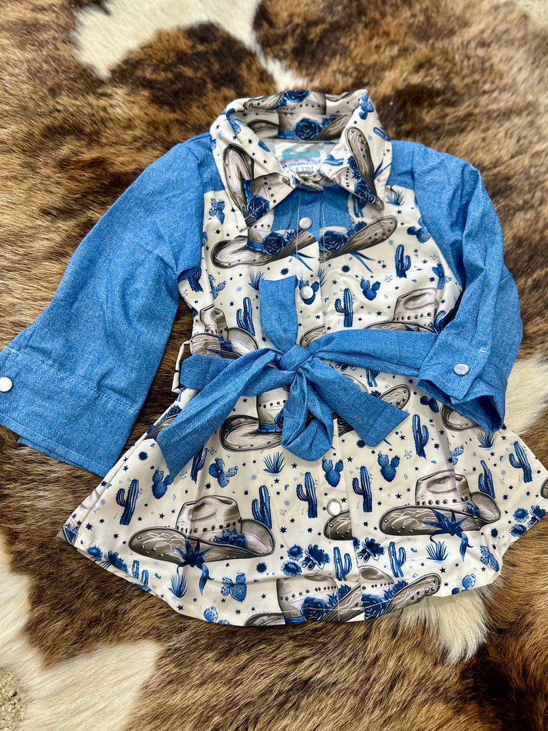 Blue Belle Cowgirl Dress