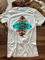 Sandy Aztec Tee