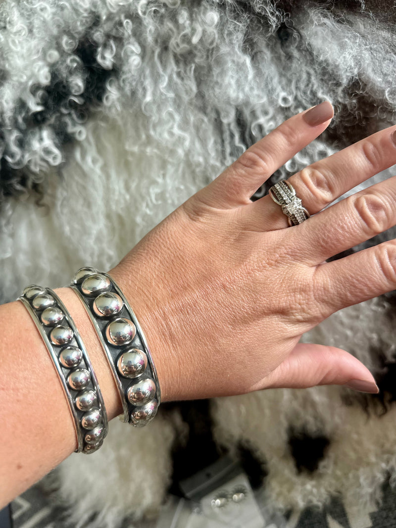 Pearl Ball Cuff Bracelets
