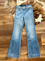 7FAM Dojo Pine - Light-wash with White Stitch