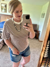 Chocolate Striped Top