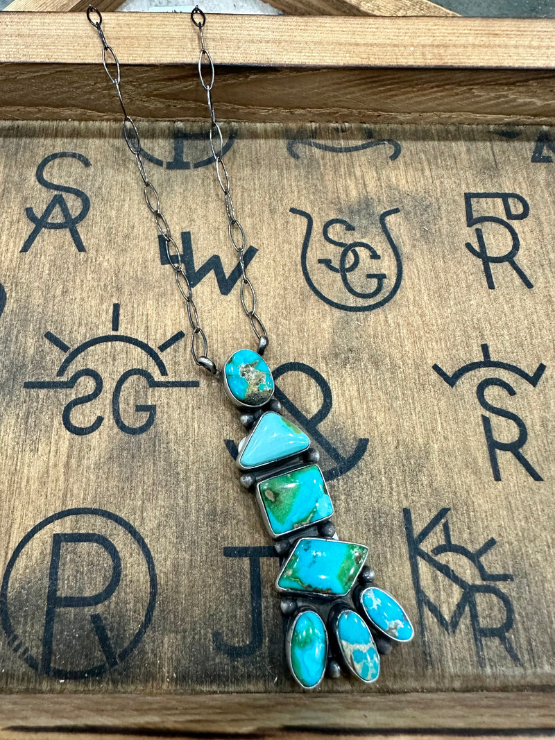 Sonoran Gold Multi Stone Necklace