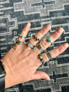 Sterling Stacker Rings (3)