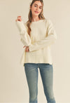 Ivory Basic Sweater