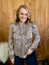 Cheetah Girl Top - Taupe