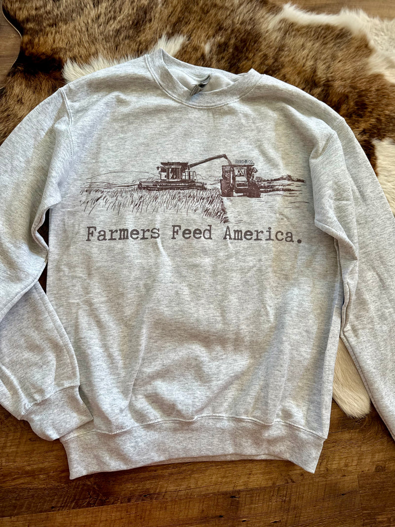 Farmers Feed America Crewneck