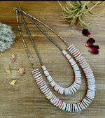 20” Pink Conch Necklace