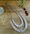 20” Pink Conch Necklace