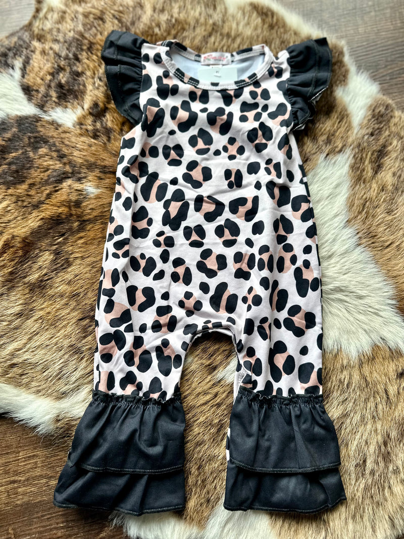 Girls Leopard Jumper
