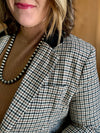 Classy Houndstooth Blazer