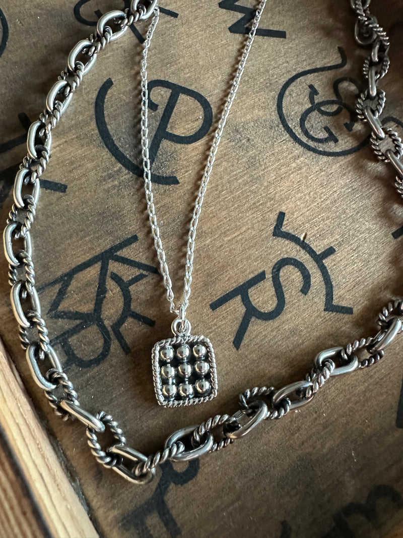 Dice Pendant Necklace