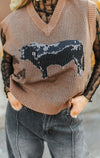 Vintage Angus Highway Sweater Vest
