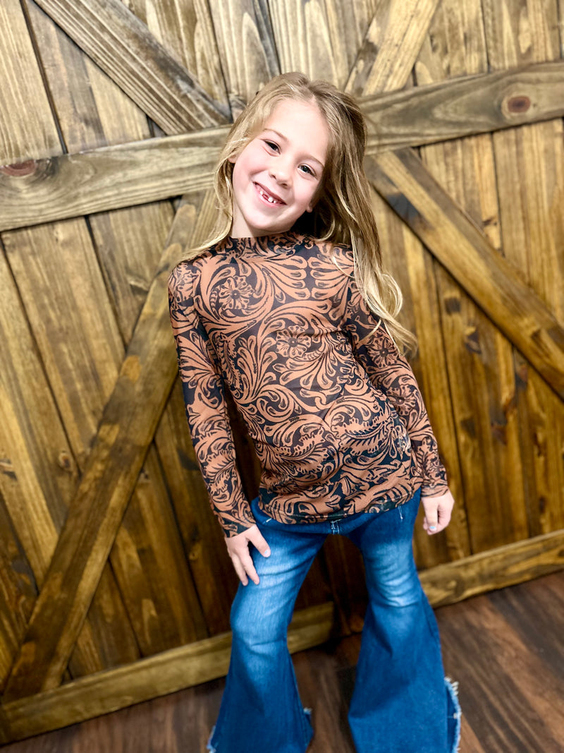 Girls Mesh Top - Tool
