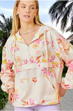 Floral Windbreaker