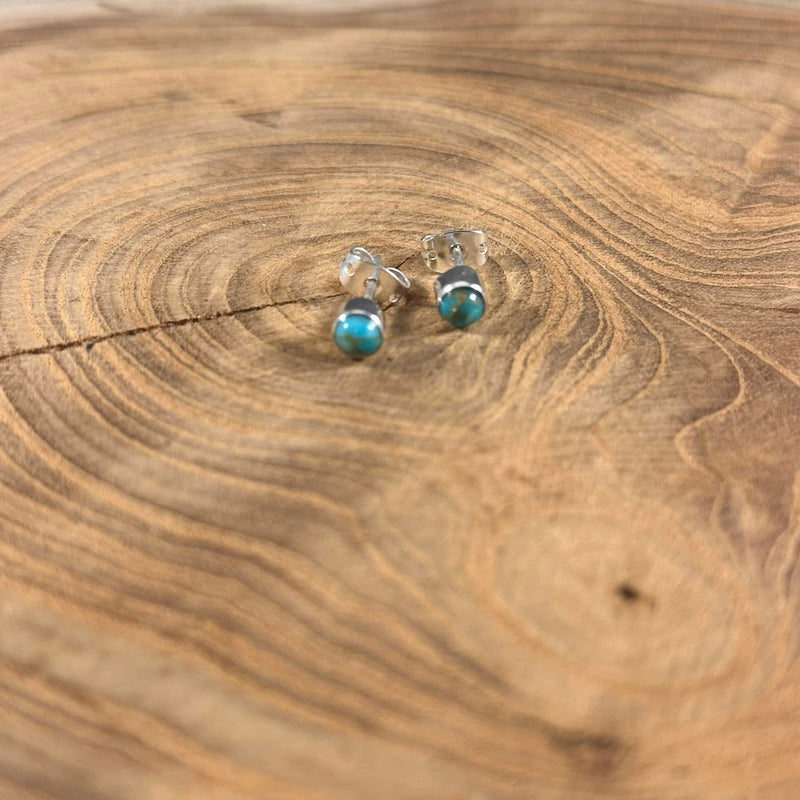 Turquoise Mini Stud Earrings