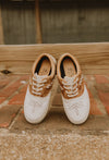 Boot Stitch Leather Tennis Shoes