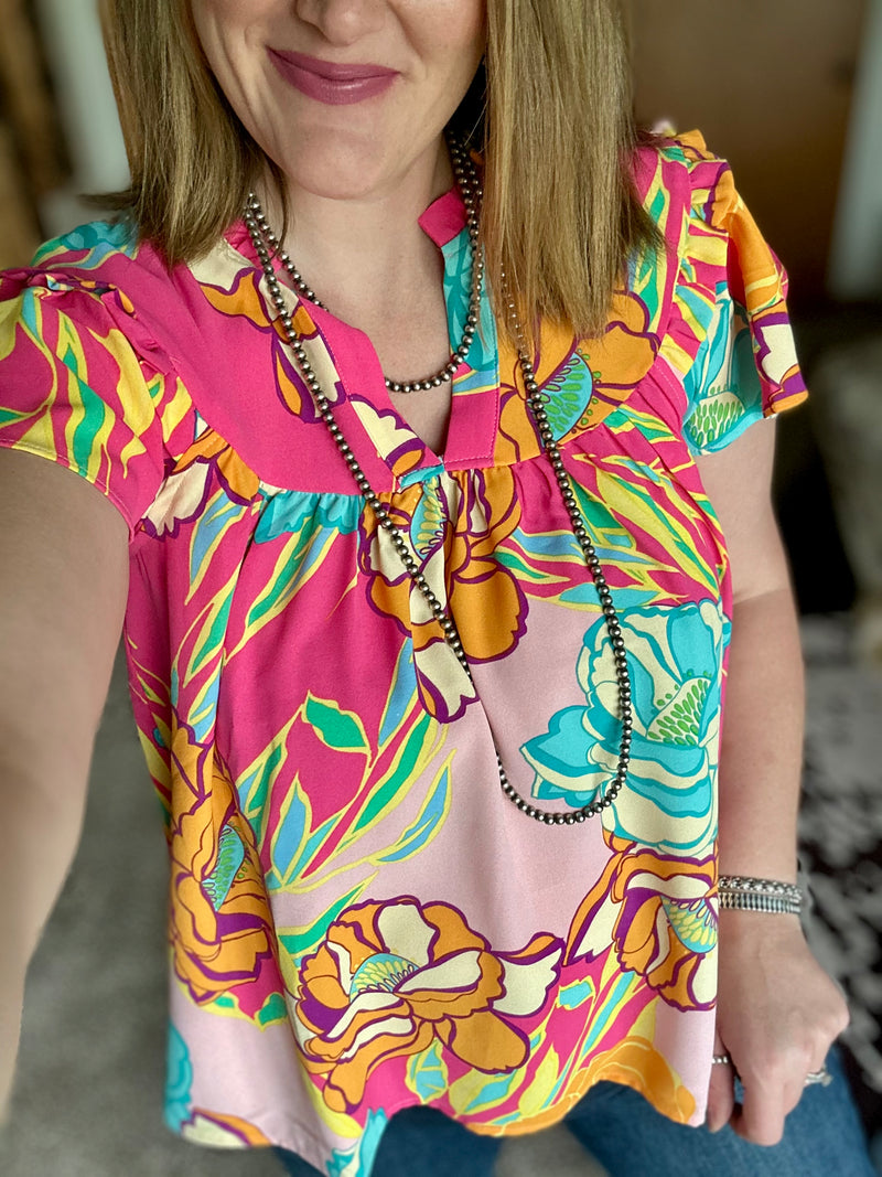 Floral Printed Top