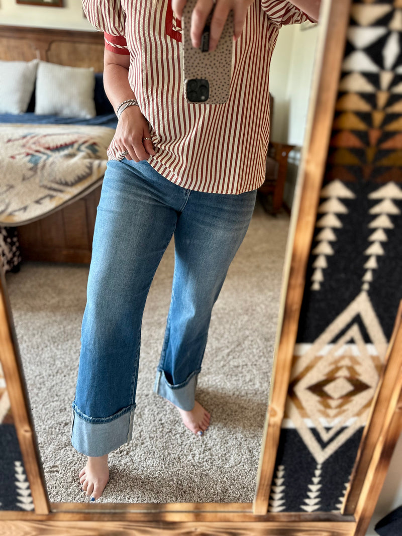 Flying Monkey || Cuffed Jeans